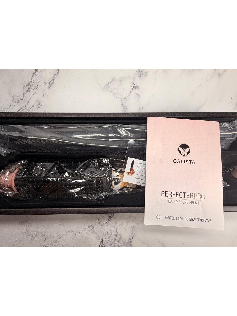 Calista Perfecter Pro+ Heated Round Brush 1.5” Pro Plus NIB Hair Styler - Picture 4 of 6